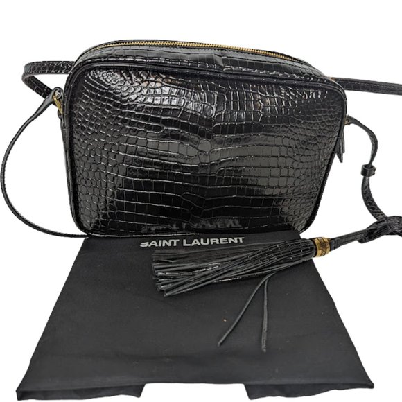 Yves Saint Laurent Bags Ysl Camera Bag Croc Poshmark
